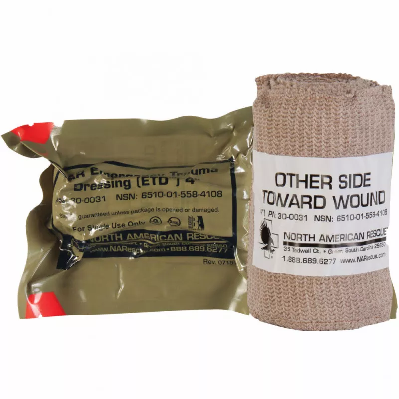 Nar Dressing Emergency Trauma 4"