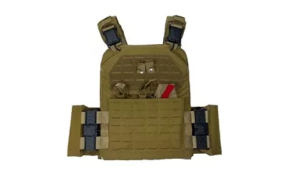 NcSTAR Quick Release Low Profile Plate Carrier (Medium-2XL) – Tan
