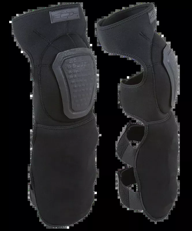 Neoprene Knee/Shin Guards W/ Non-Slip Knee Caps
