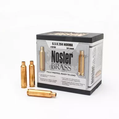NOS BRASS 6.5X284 50/BOX