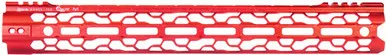 Odin Forend O2 Lite Mlok - 15.5" Red Ar-15