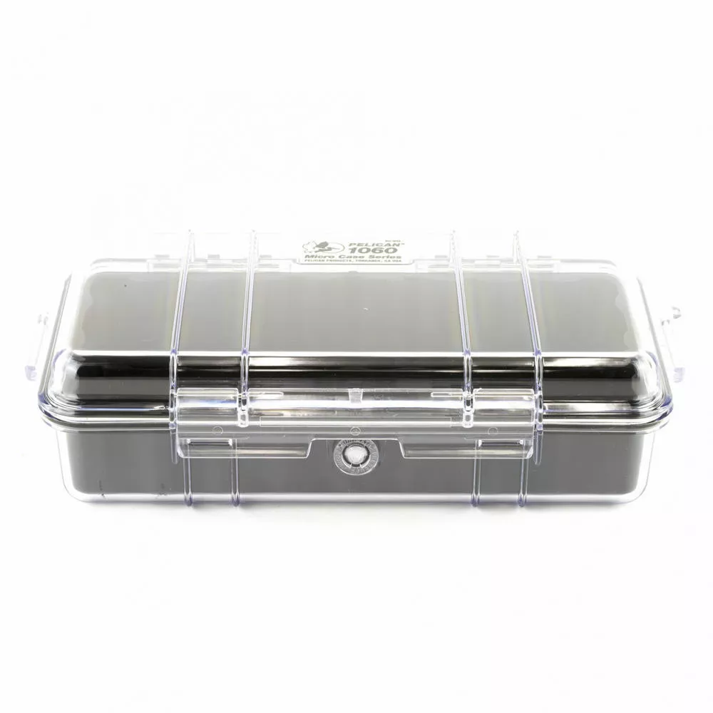 Pelican 1060 Protect Case WL/WI Black/Clear