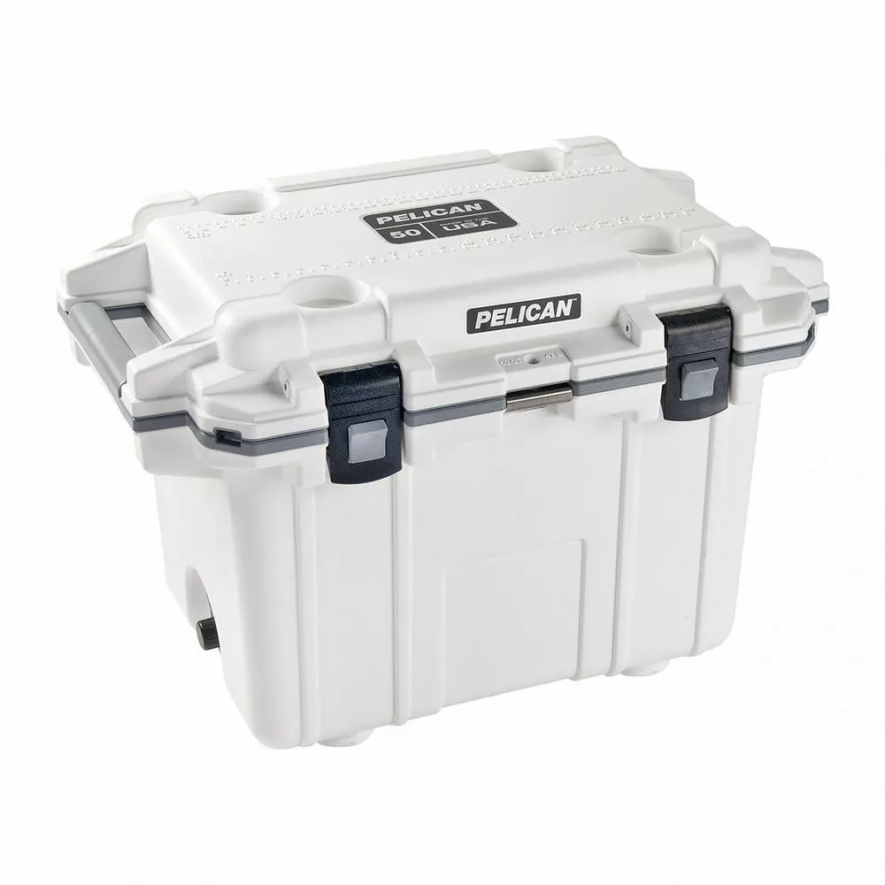 Pelican IM 50 Quarts Elite Cooler White/Gray