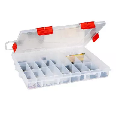 Plano PLASV455 Rustrictor Terminal Tackle Utility Box - Clear