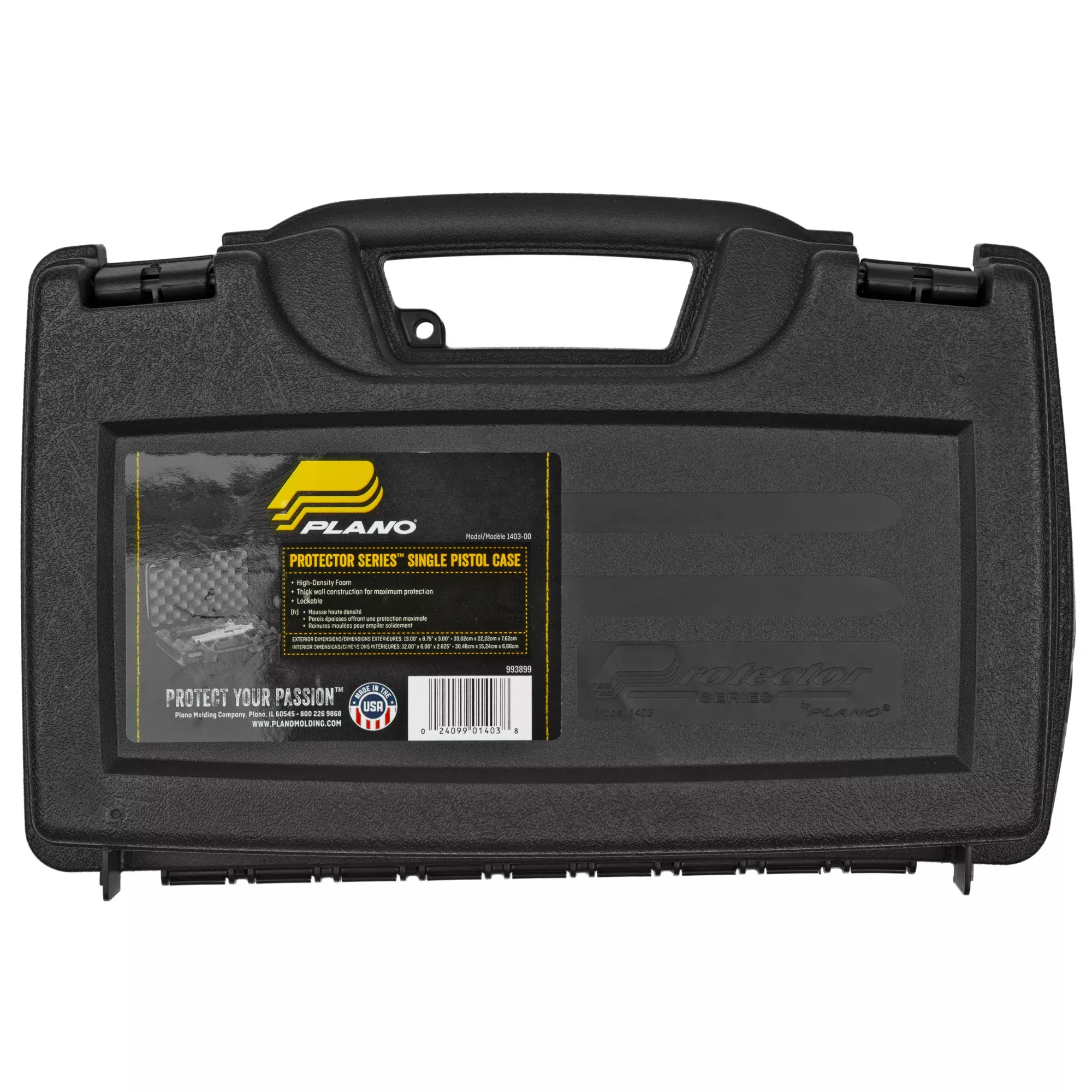 Plano Protector Single Pistol Case – Hard Shell Protection