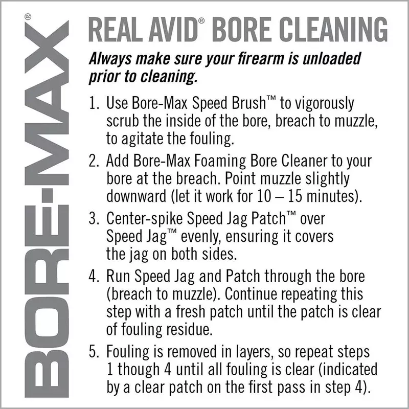Real Avid Bore-Max Speed Brush .35 Cal Nickel Plated