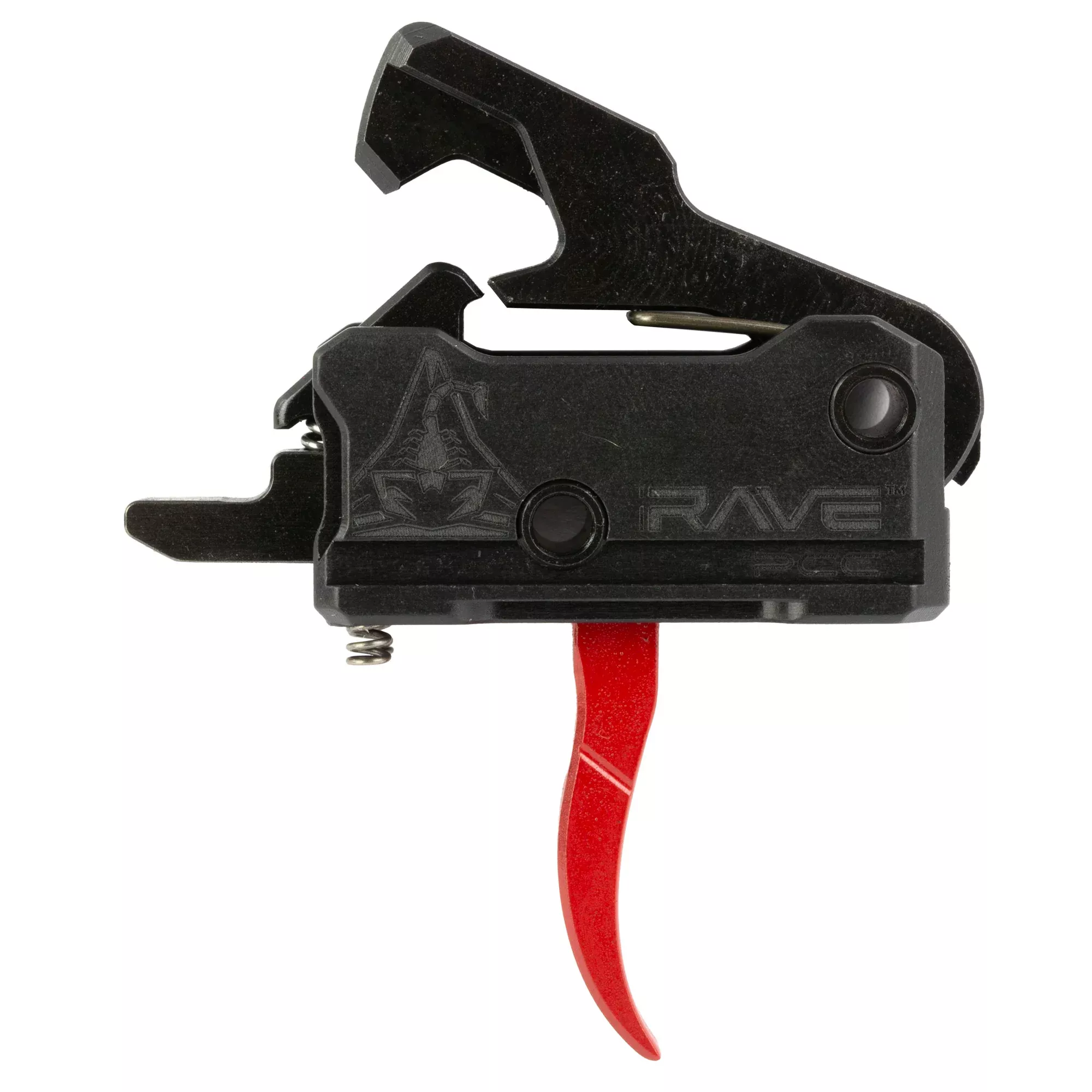 Rise Armament RAVE PCC Trigger – Red – AR-15/AR-9 PCC Compatible