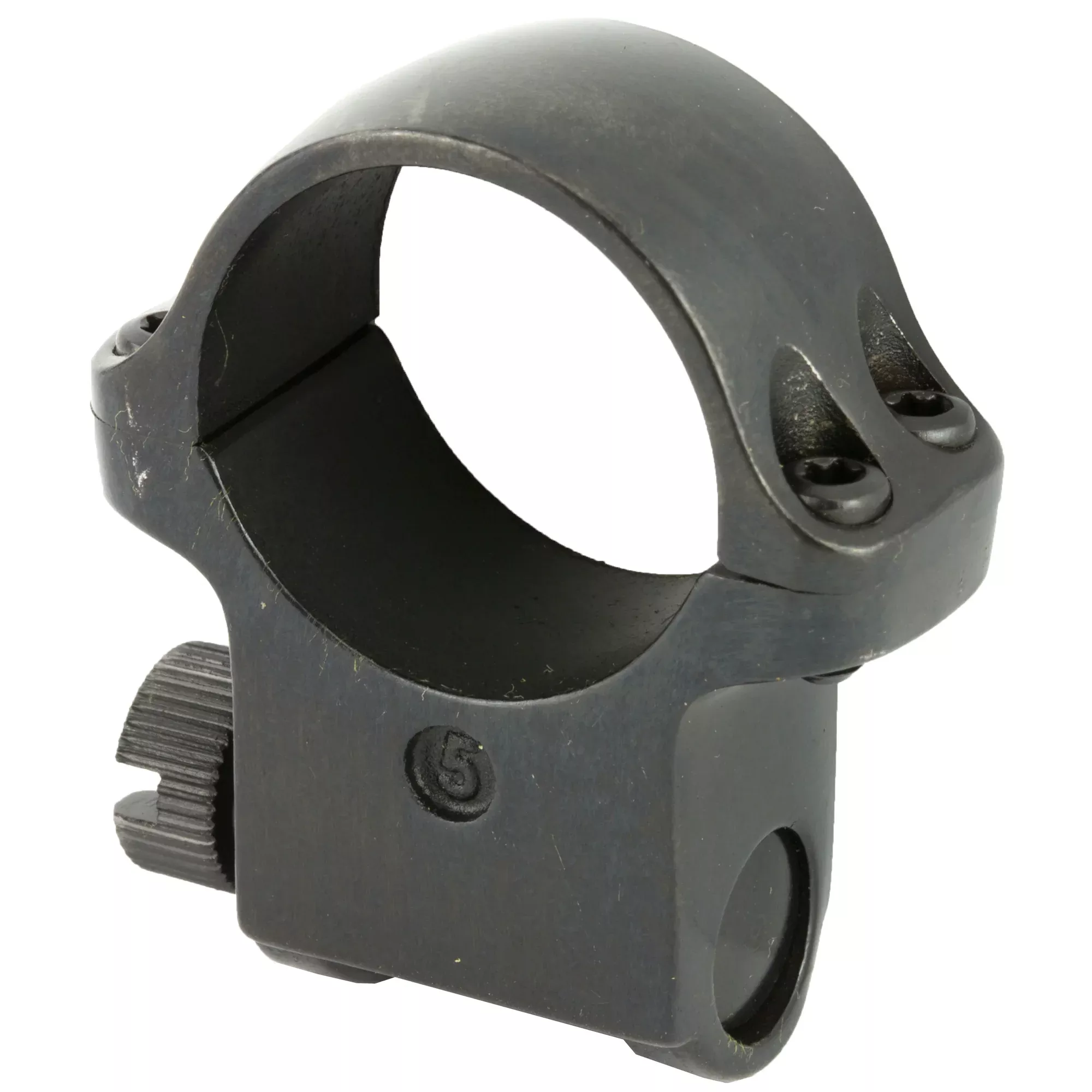 Ruger #1 High Scope Ring (5B) – Blued Steel, Single Ring