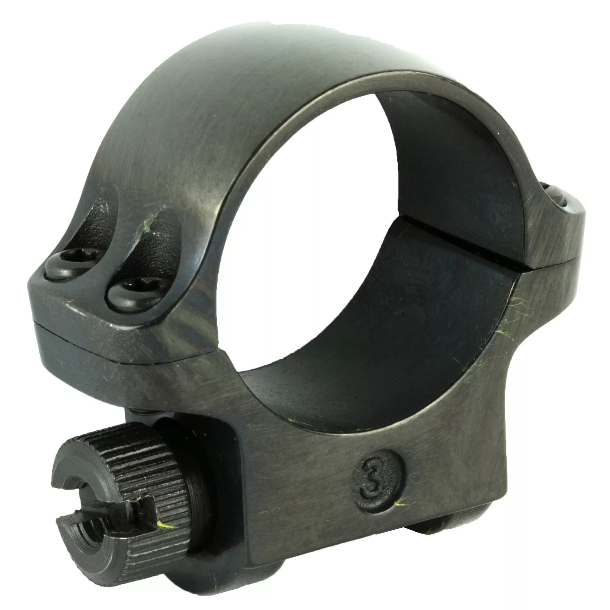 Ruger 1" Low Scope Ring (Single) – Blued Steel for Ruger Rifles