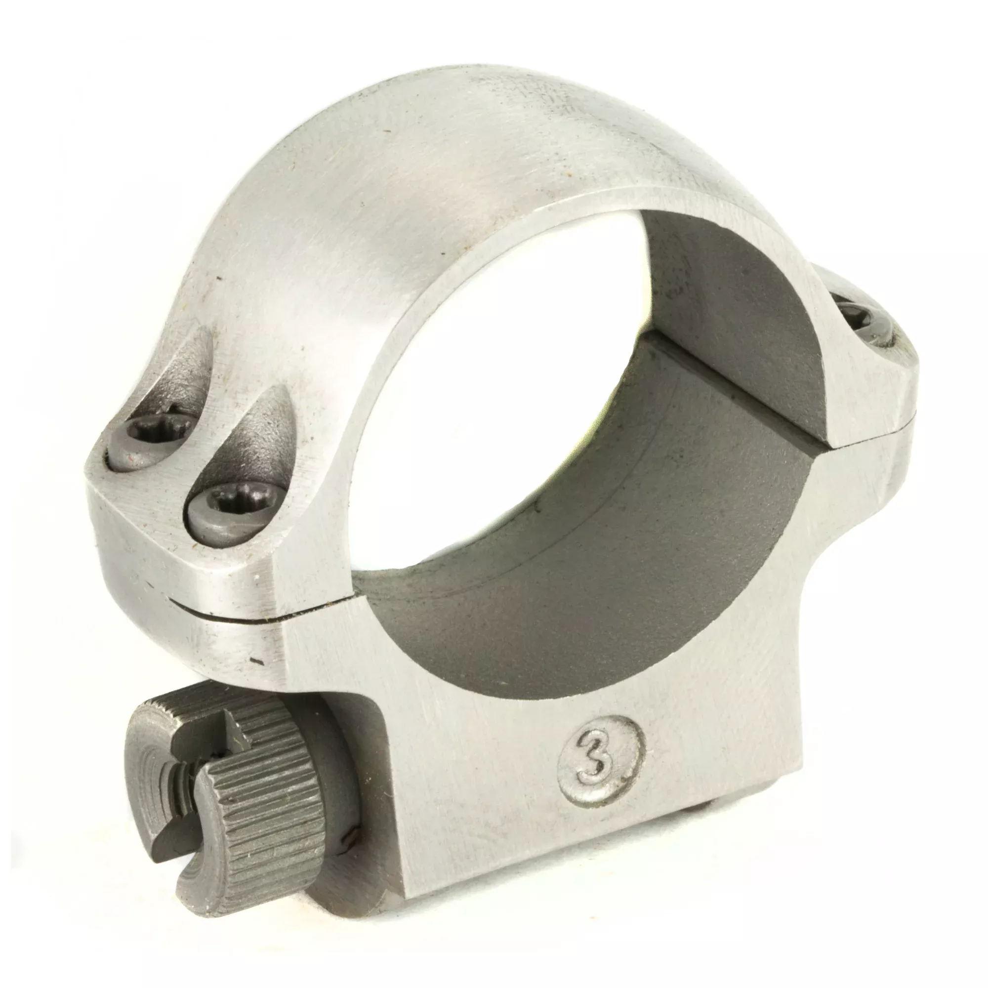 Ruger 1 Low Stainless Steel Scope Ring – Single Ring for Ruger Rifles