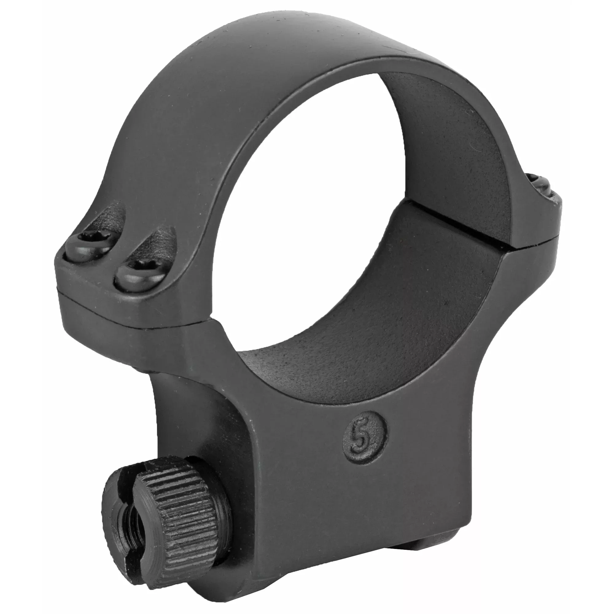 Ruger 30mm High Scope Rings (5B30HM) – Matte Black, Individual Ring