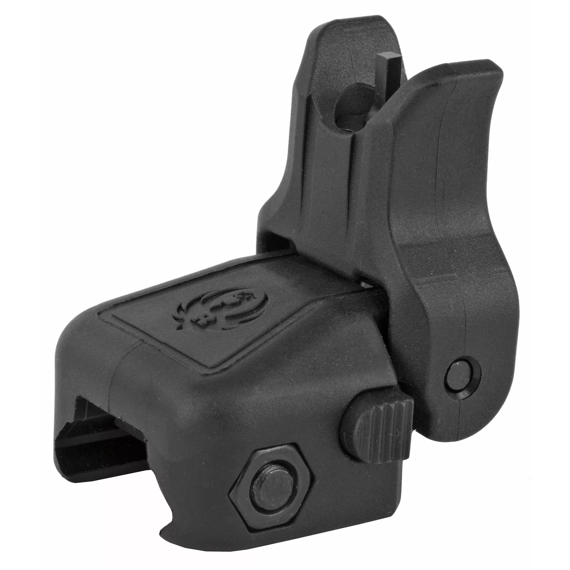 Ruger Rapid Deploy Front Sight – Black Polymer Flip-Up BUIS
