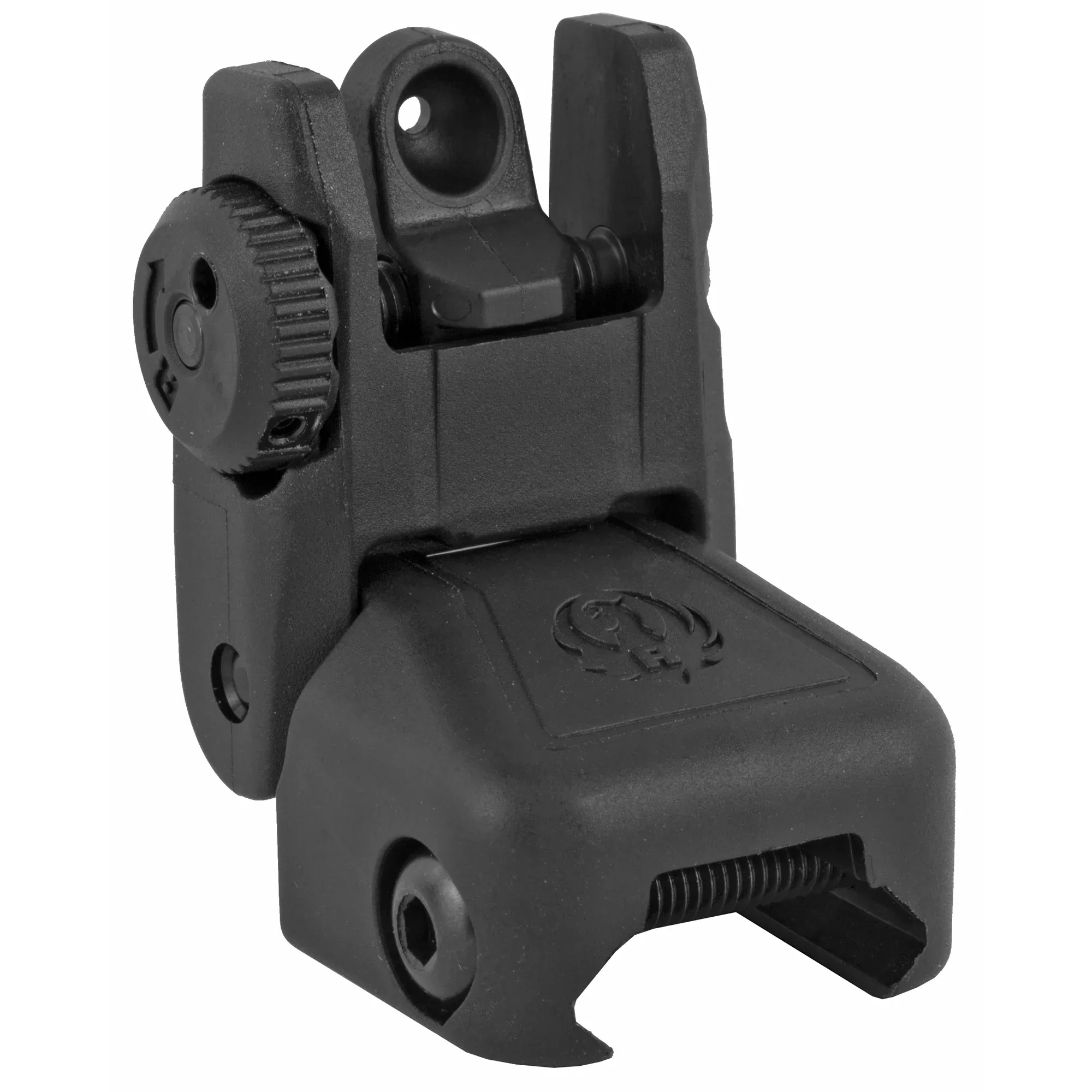 Ruger Rapid Deploy Rear Sight – Black Polymer Flip-Up BUIS