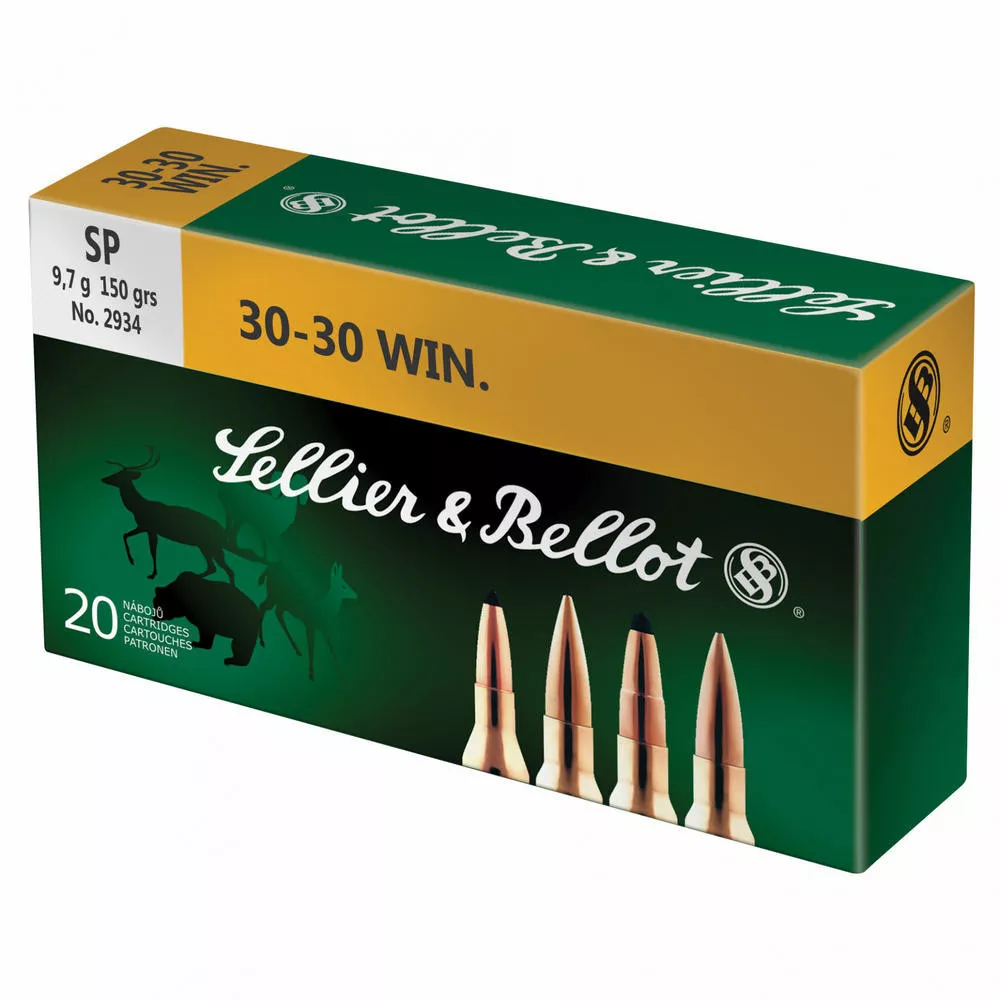 S&b 30-30win 150 Grain Solid Point 20/500