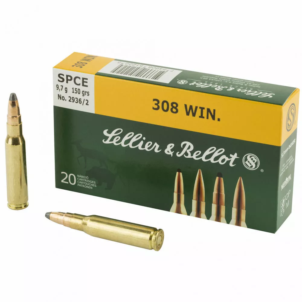 S&b 308Win 150 Grain Soft Point Cutting Edge 20/500