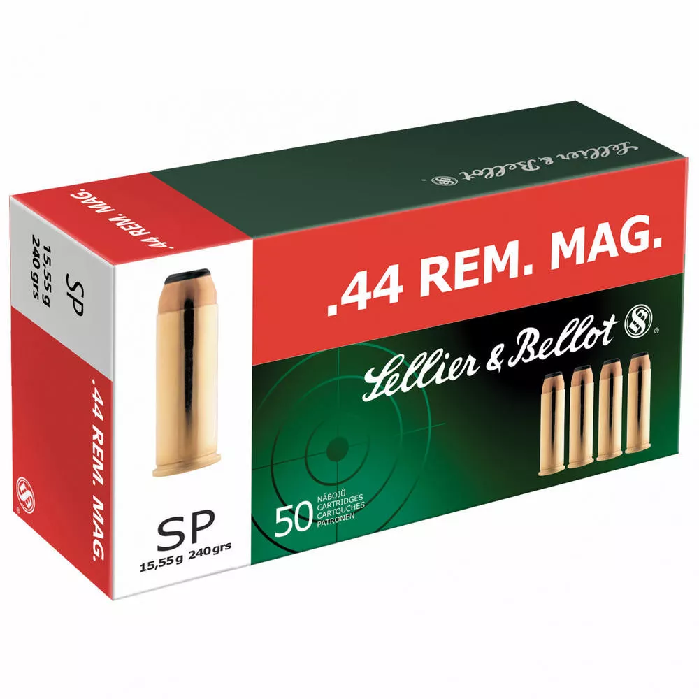 S&b 44rem Magazine 240gr Solid Point 50/600