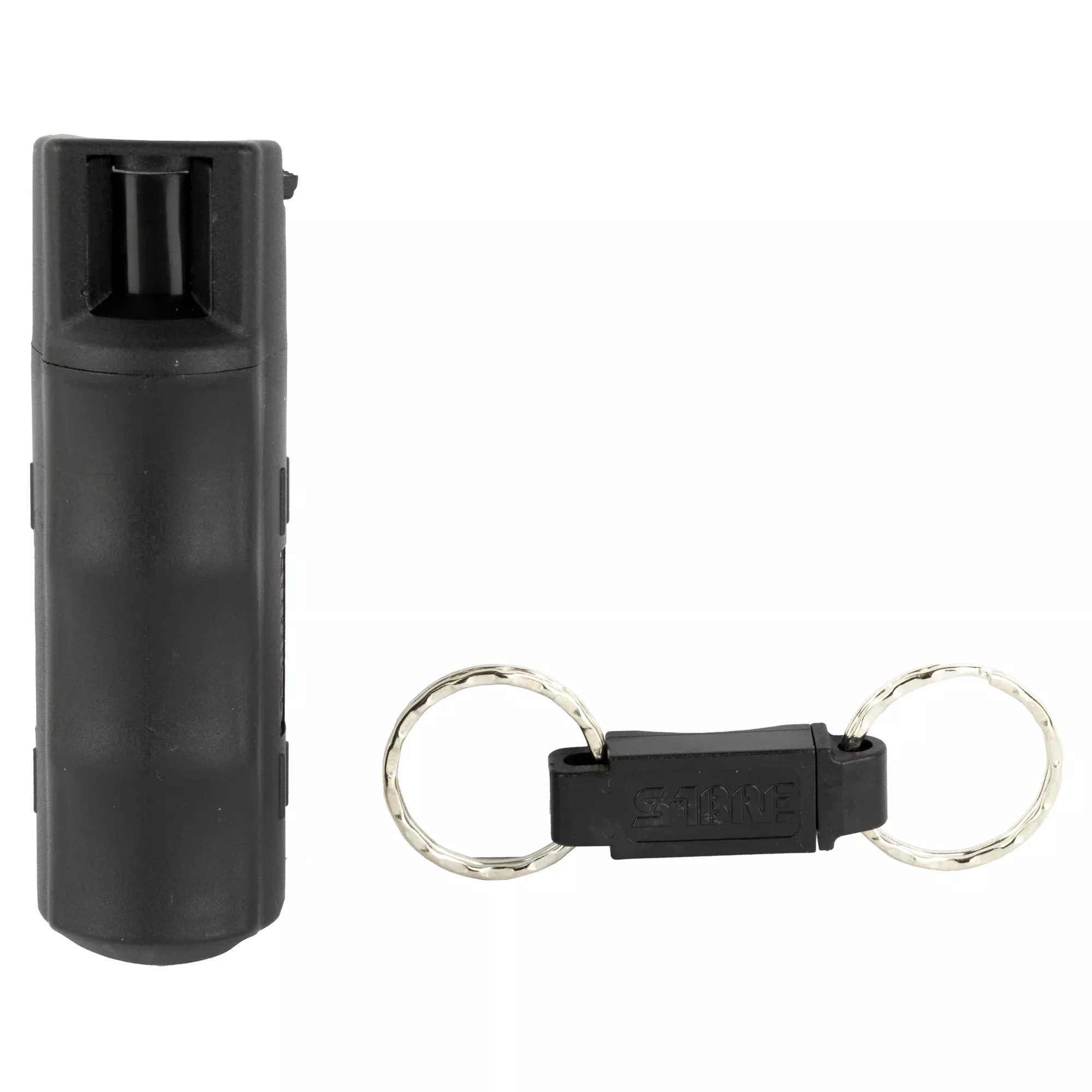 Sabre Black Hardcase Pepper Spray – 0.54 oz with Hard Shell Holster