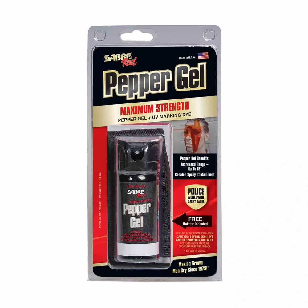 Sabre Red Flip-top w/ Holster 1.8 oz