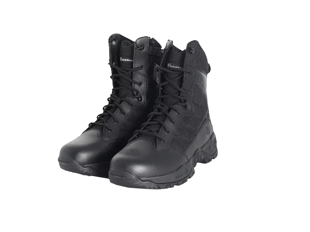 Scout 8″” Hot Weather Side-Zip Polishable Toe , Smith & Wesson