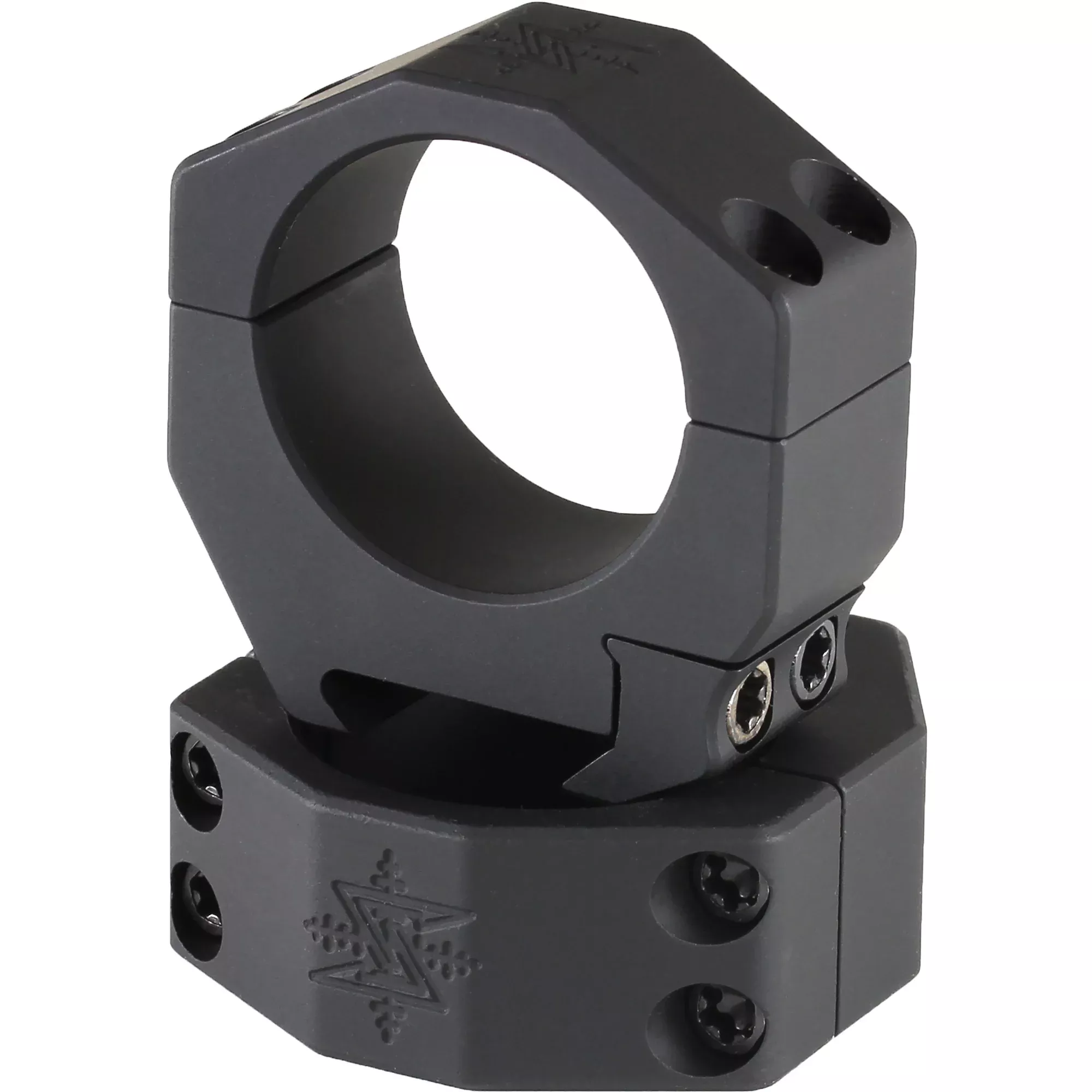 Seekins Precision 34mm Scope Rings – 1.00" Height, 4-Cap Design