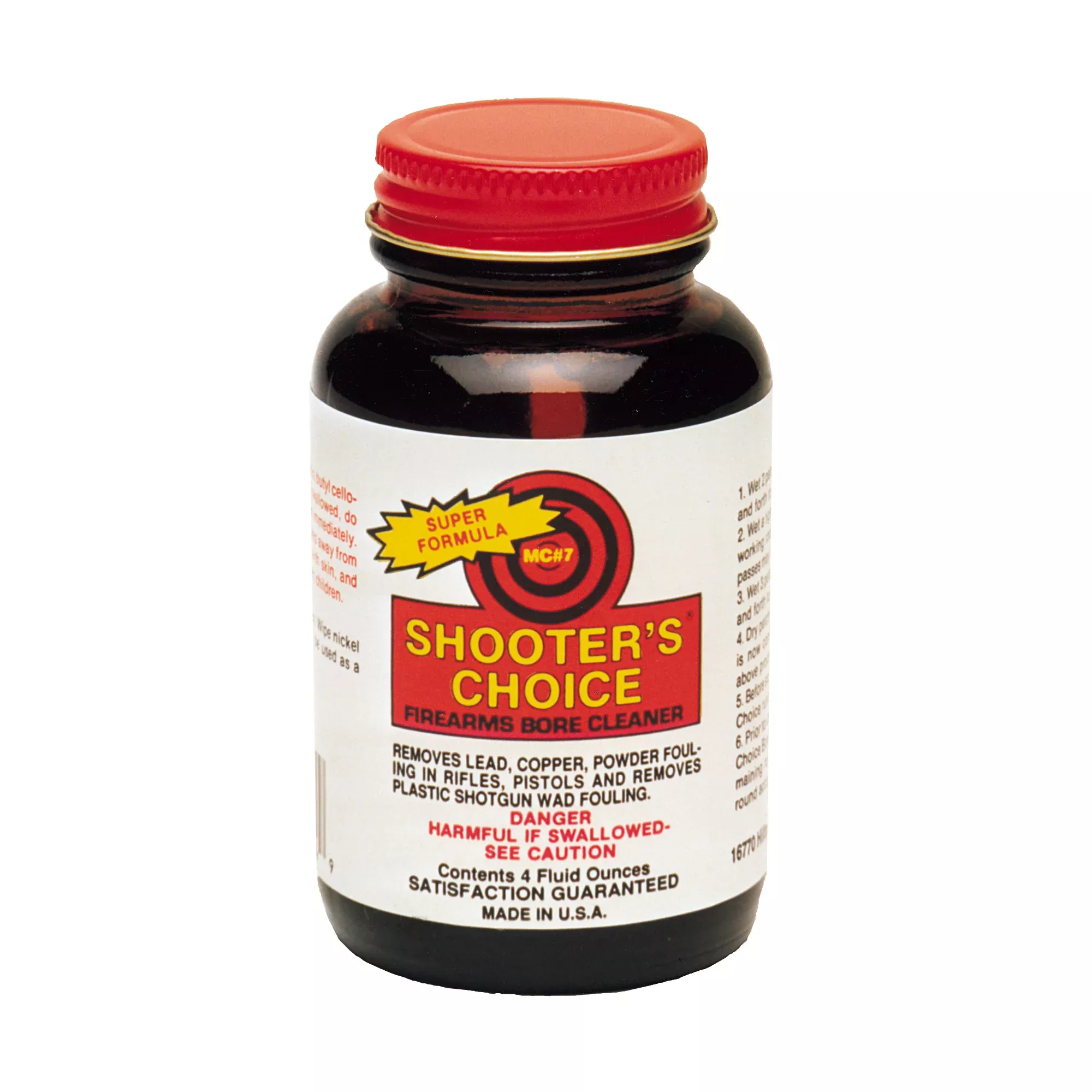 Shooter's Choice Bore Cleaner 4oz – Universal Solvent