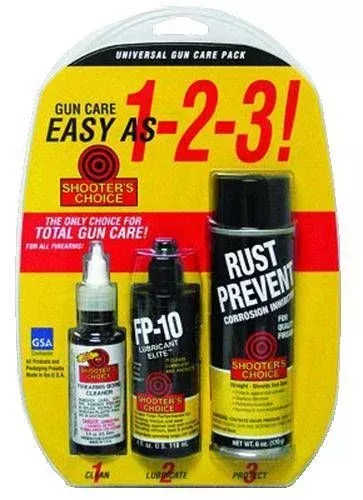 Shooters Choice Universal Gun Care Pack CLP01