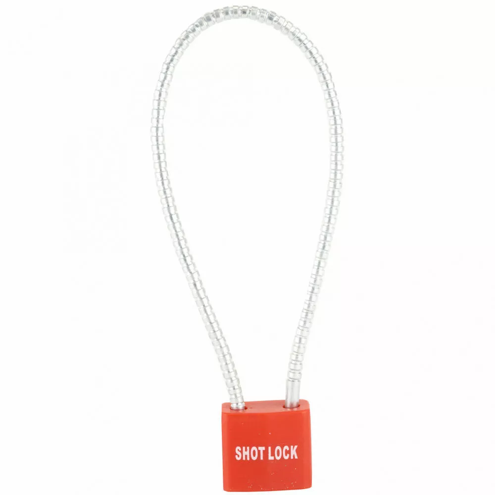 Shot Lock Gun Lock For Ca Cable 13"
