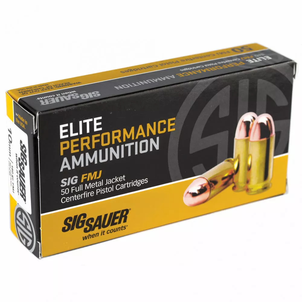 SIG AMMO 10MM 180GR FMJ 50/1000