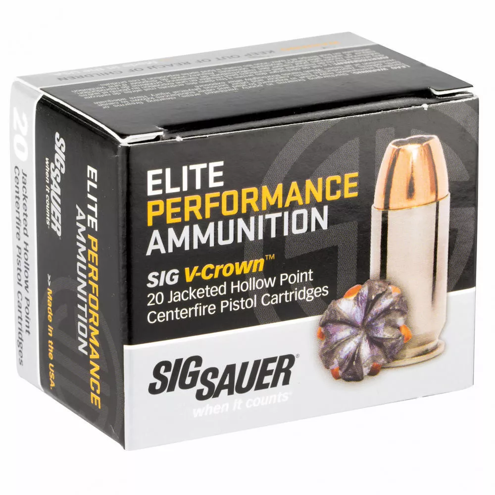 SIG AMMO 357MAG 125GR JHP 20/200