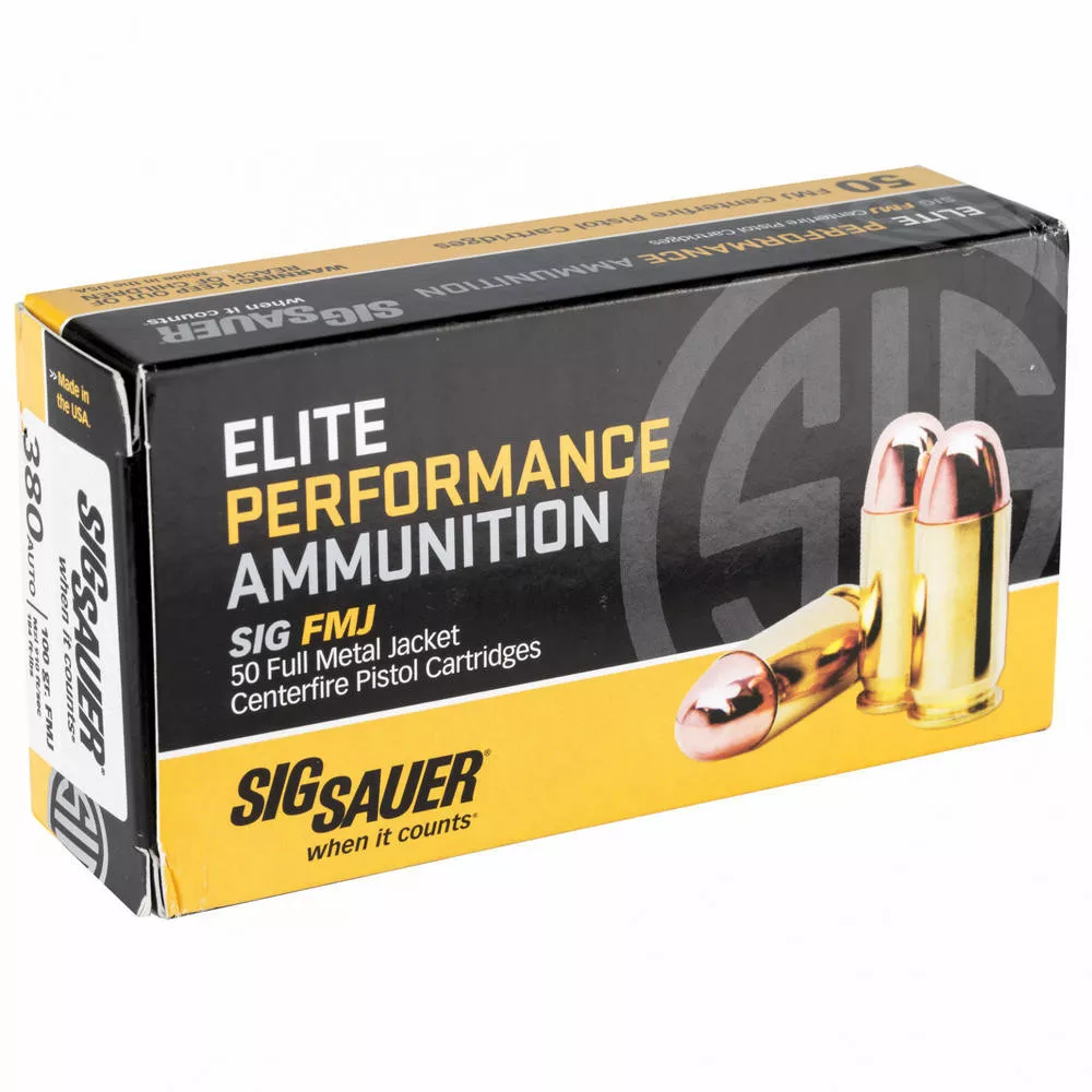 SIG AMMO 380ACP 100GR FMJ 50/1000