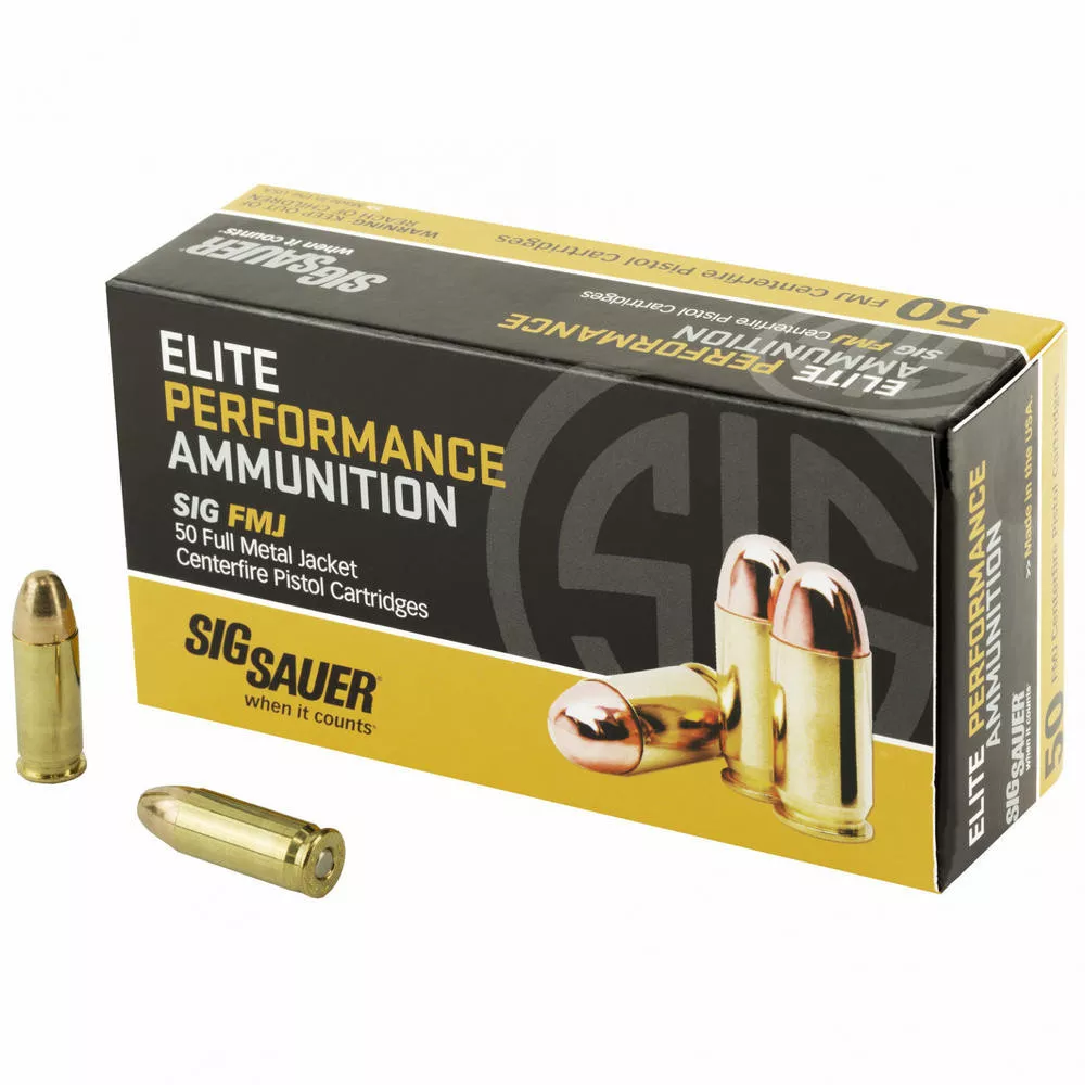 SIG AMMO 38SUP +P 125GR FMJ 50/1000