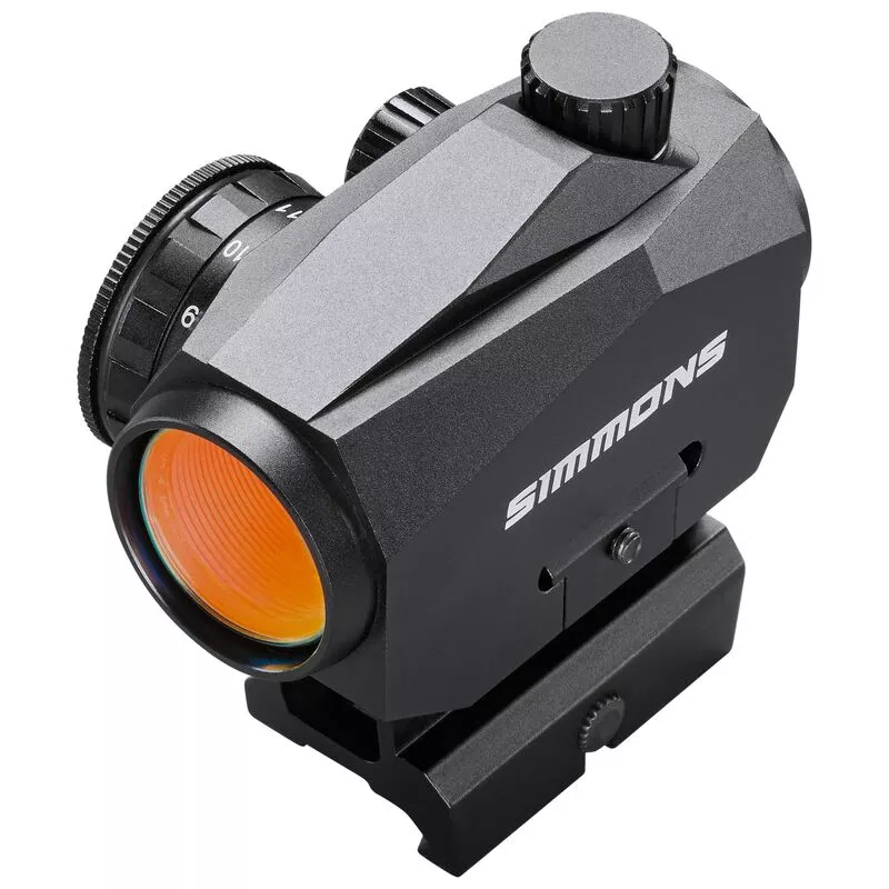 Simmons Optics PRO TARGET 1X20 3MOA Red Dot Sight – Unlimited Eye Relief