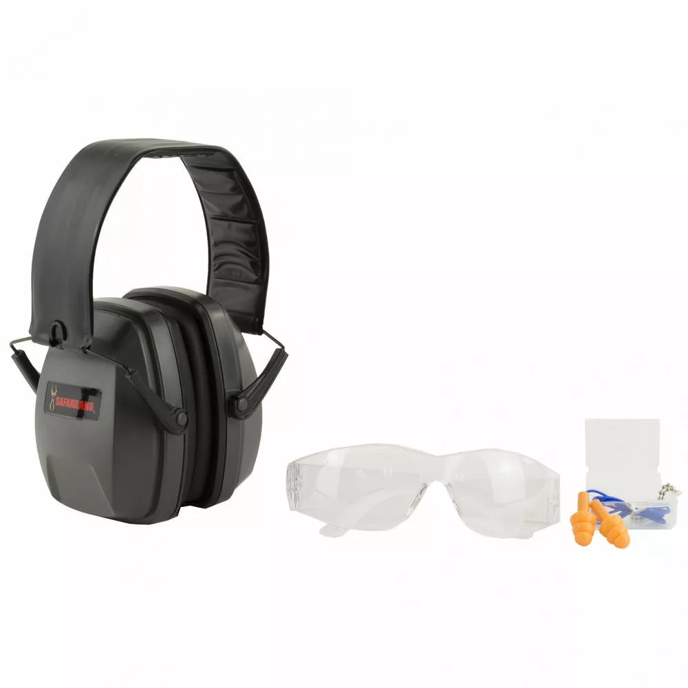 SL Range Kit Earmuff Glasses Plugs