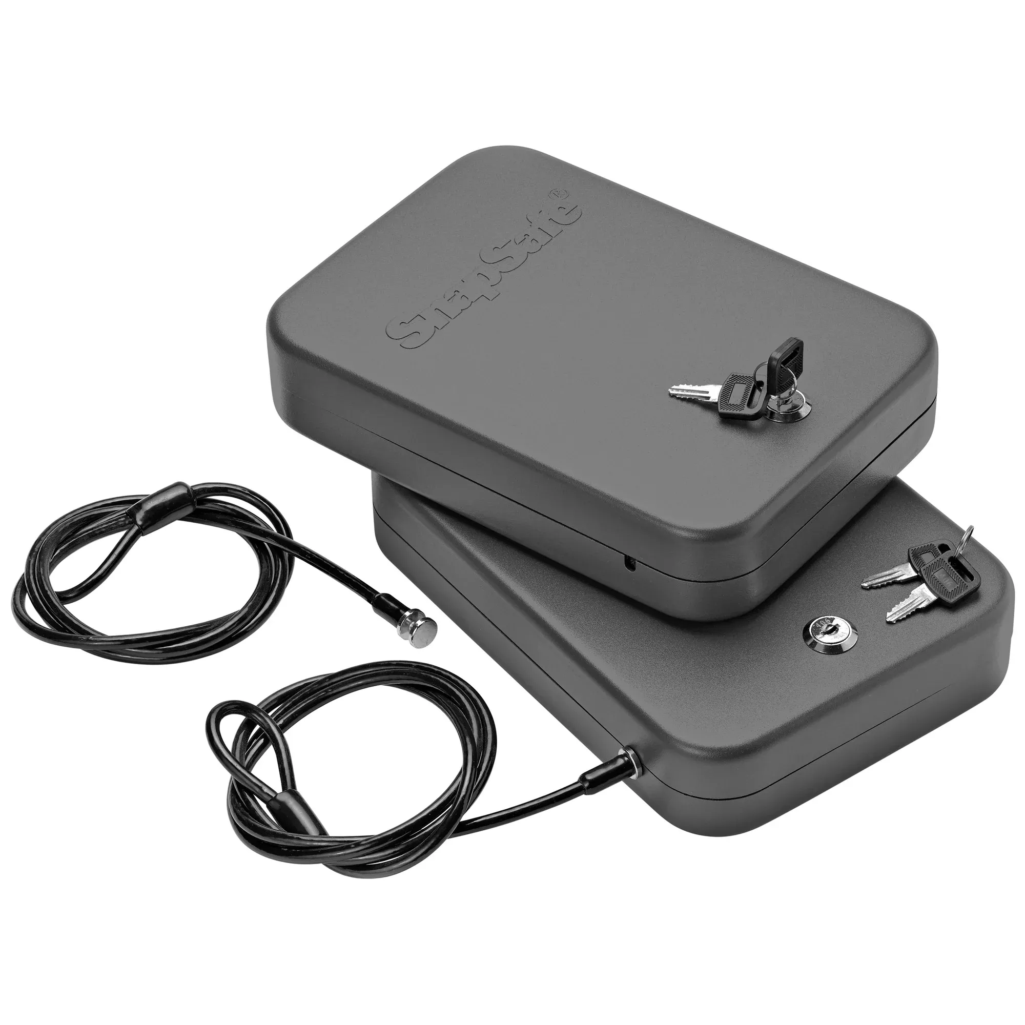 SnapSafe X-Large Lock Box 2-Pack Keyed – 16-Gauge Steel Construction