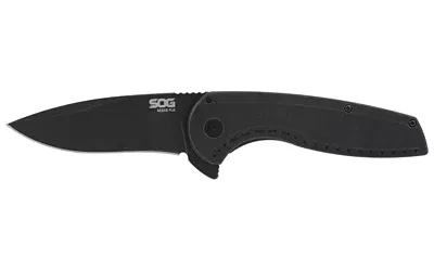 SOG Aegis FLK 3.25" Drop Point Folding Knife – Black