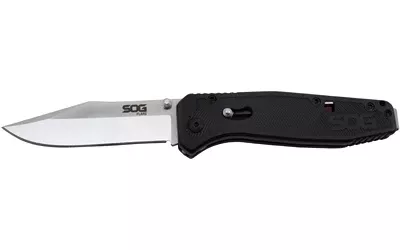 SOG Flare Folding Knife – 3.5" Satin Straight Blade
