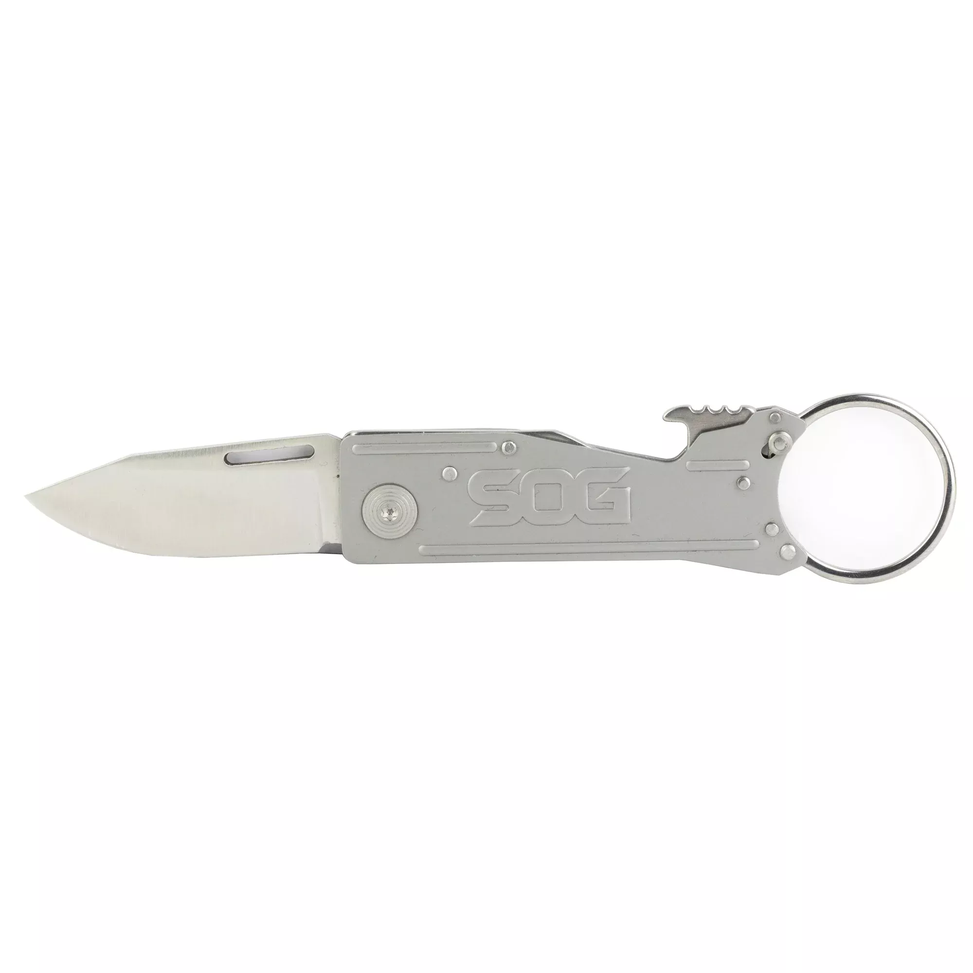 SOG Keyton Satin 1.8" Folding Knife – Compact EDC