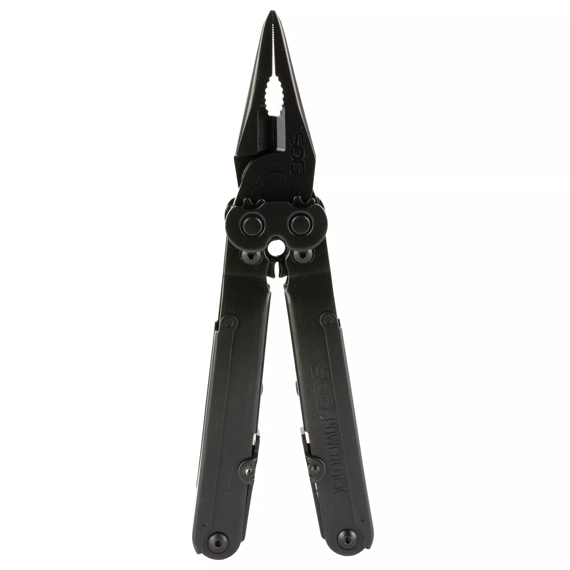 SOG PowerLock EOD Multi-Tool with V-Cutter – Black Oxide Finish