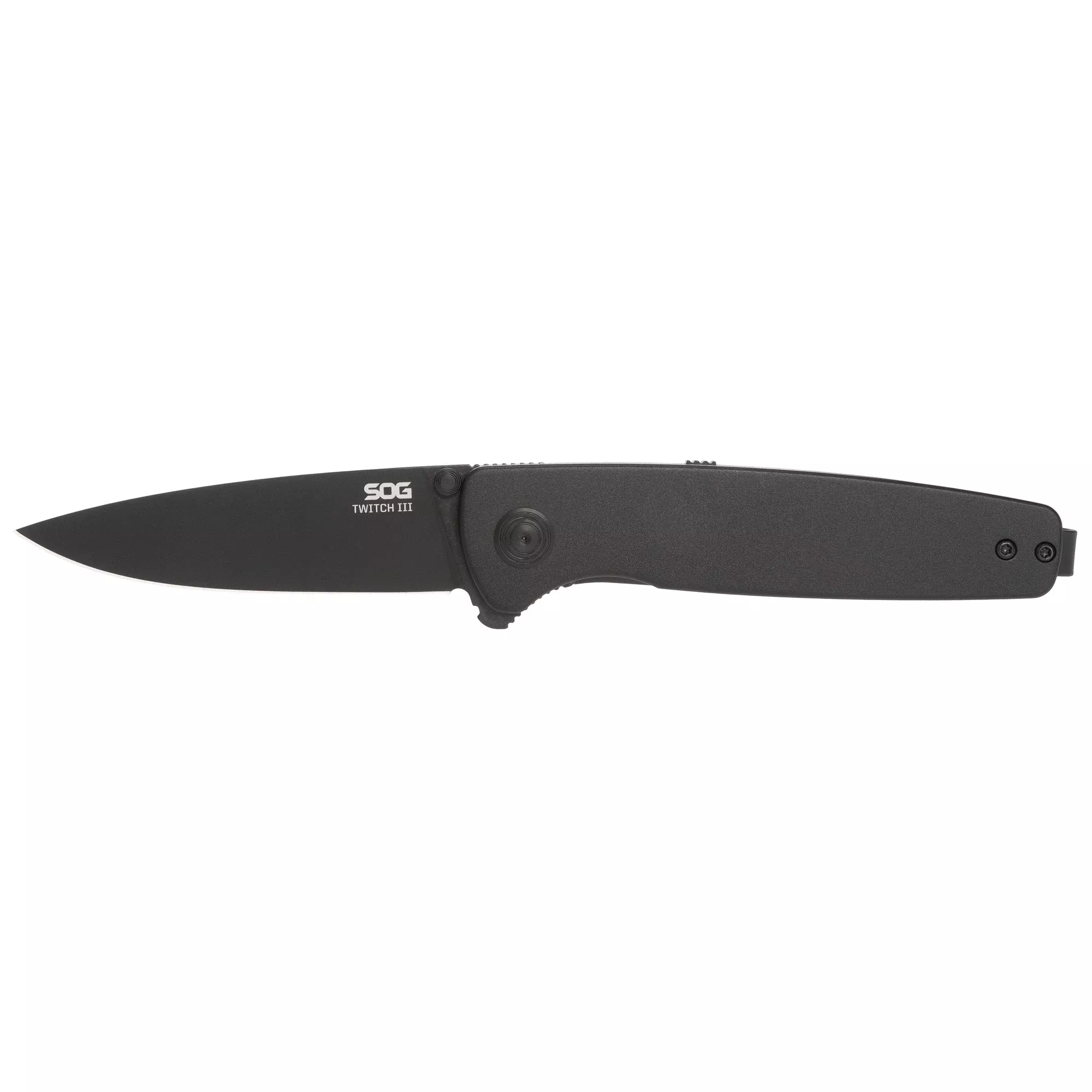 SOG Twitch III Folding Knife – 3.1" Blackout EDC