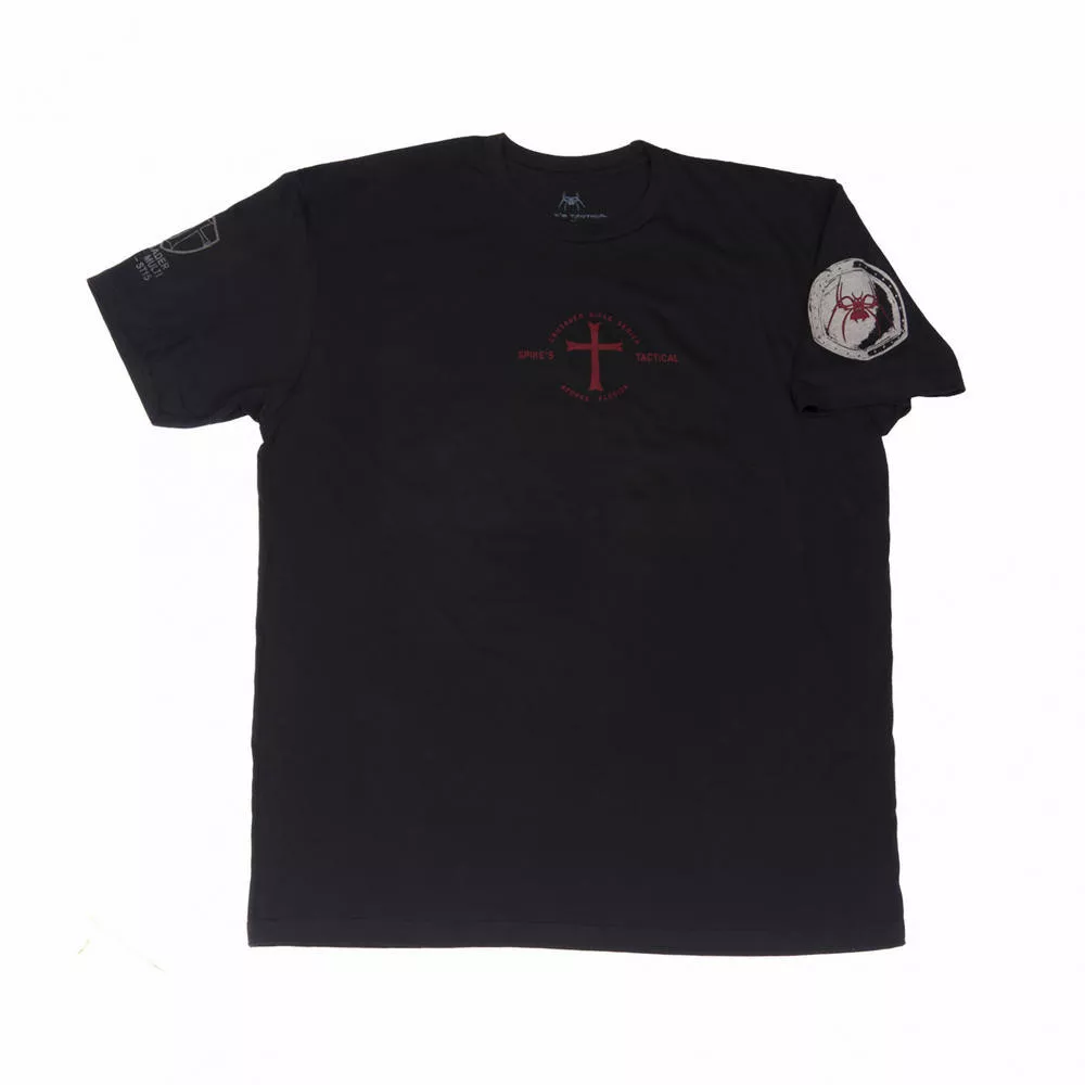 Spike's Tshirt If God Be For Black XL
