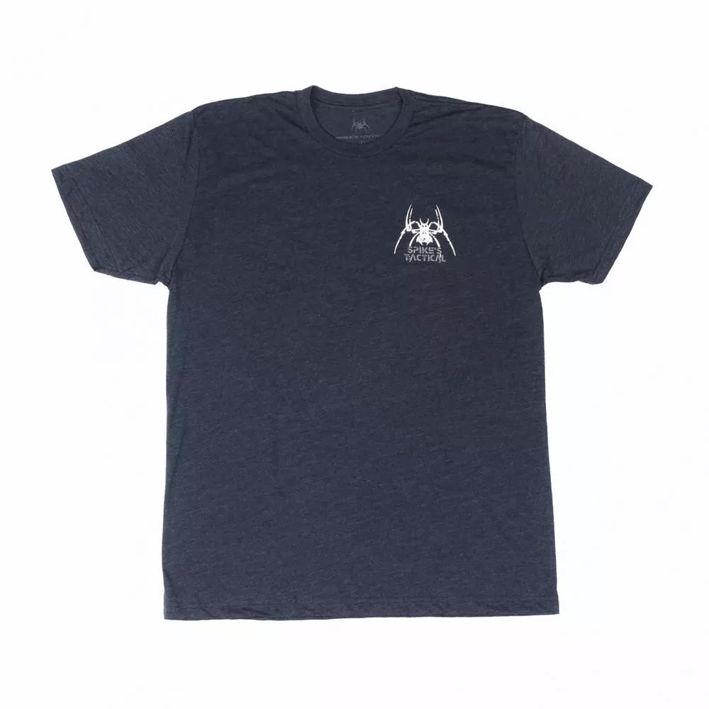 Spike's Tshirt Tactical Spider Navy Large