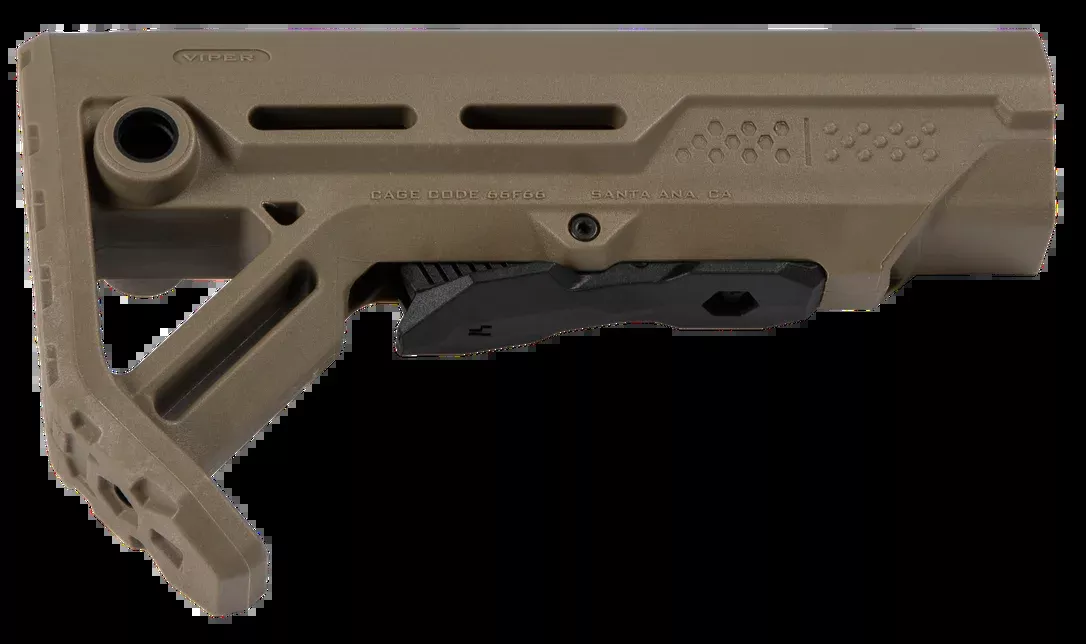 Strike STRIKEESMOD1FDEBK MOD1 MilSpec Flat Dark Earth Synthetic for AR15 M16