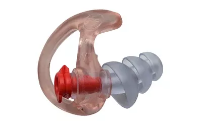 SureFire Sonic Defenders Plus Filtered Earplugs – Medium, Clear, 1 Pair