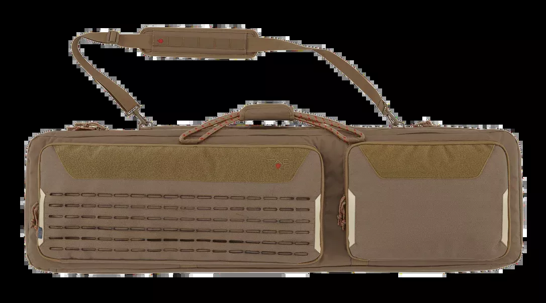 Tac Six Lockable Coyote 600D Polyester Double Zipper Gun Case 10833