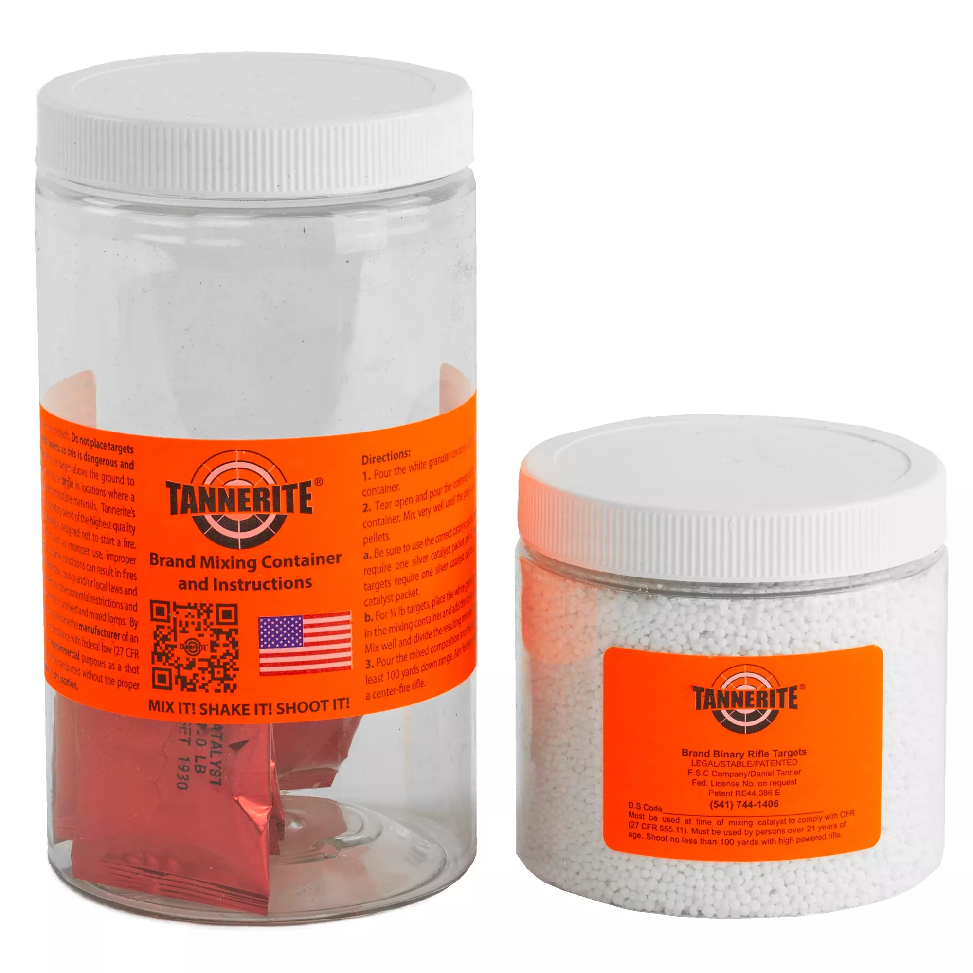Tannerite ProPack 10 Binary Exploding Targets – 10x 1lb Reactive Targets for Rifles