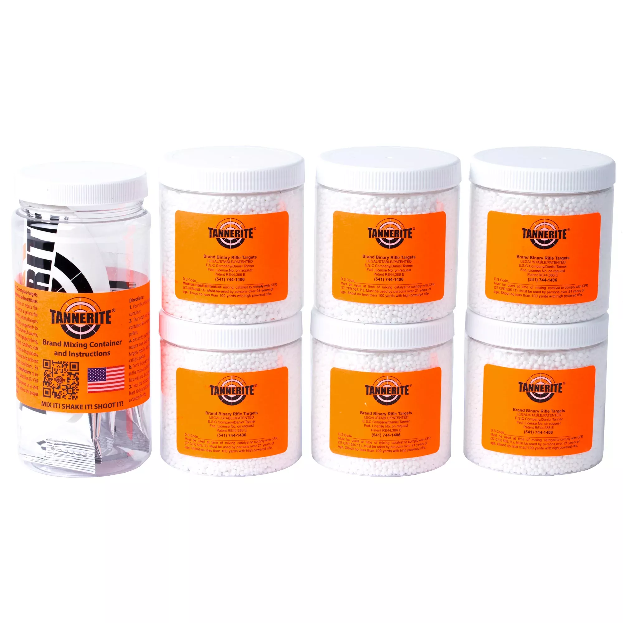 Tannerite Starter Kit 6-Pack 1/2 lb Binary Exploding Targets