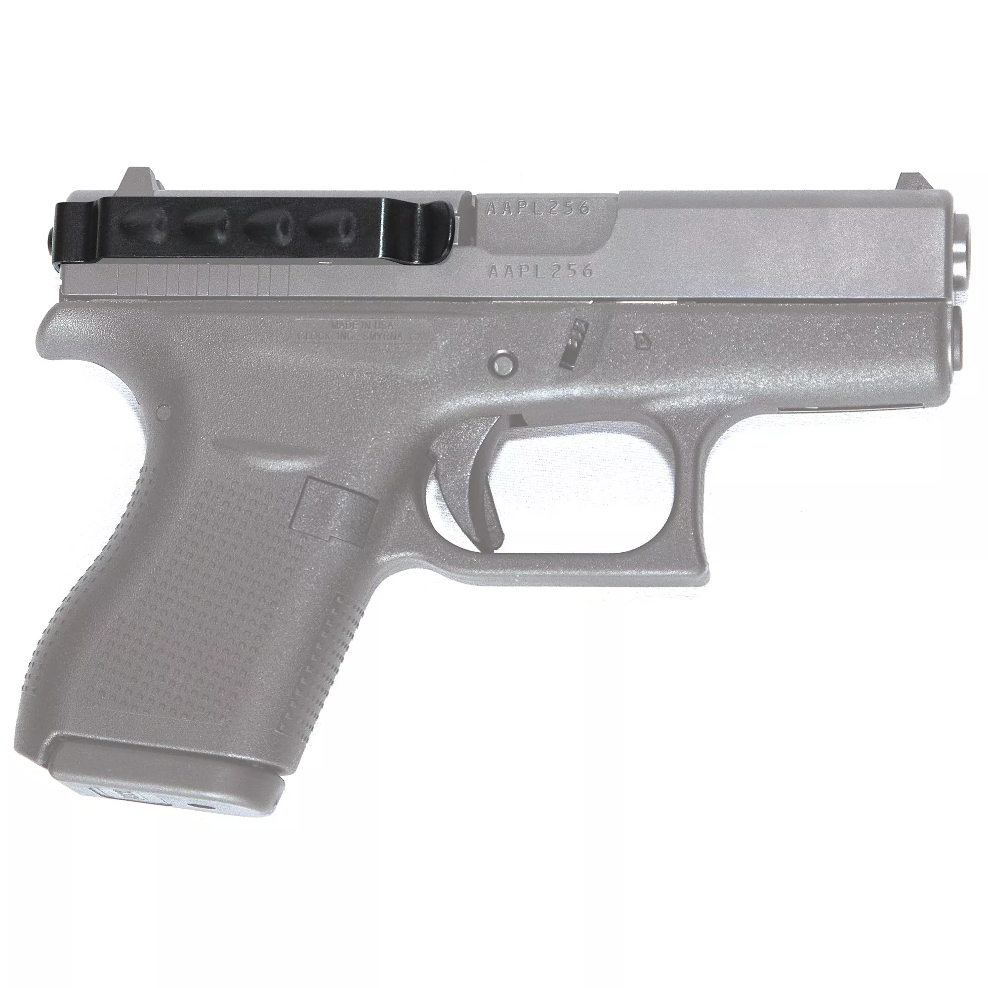 Techna Clip for Glock 42 Ambidextrous Clip – Black