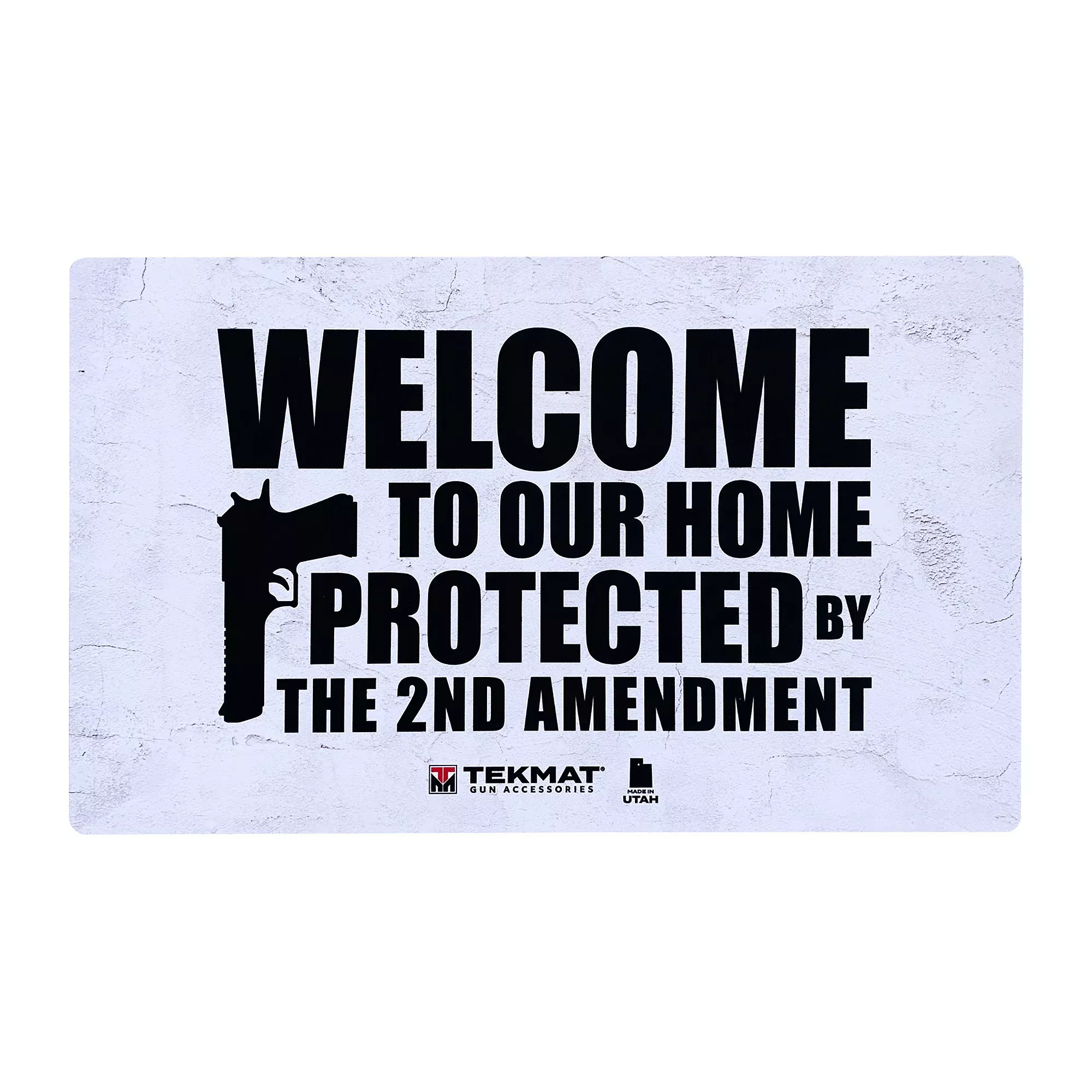 TekMat Door Mat 2nd Amendment – Durable Entrance Mat with Constitution Graphics