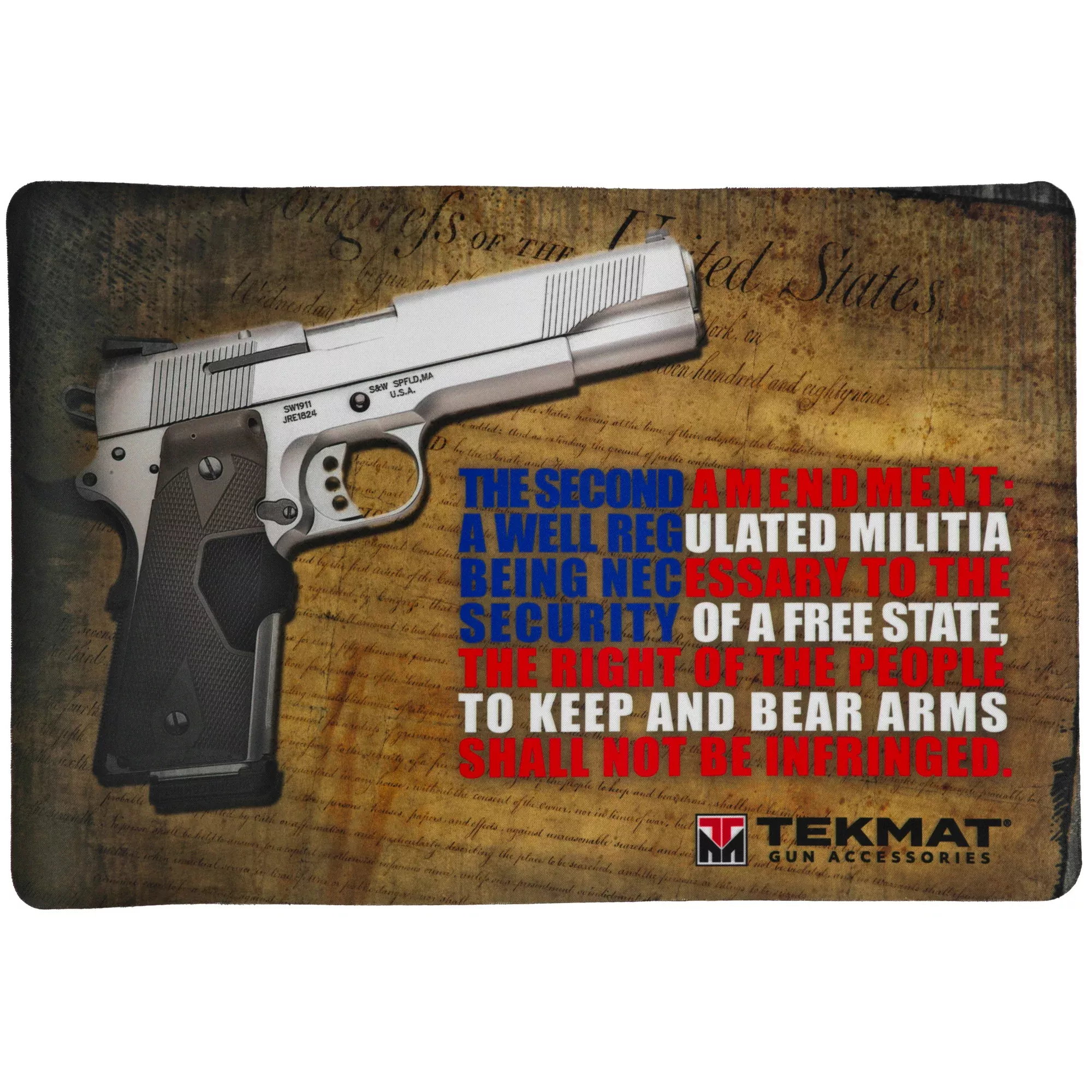 TekMat Ultra 2nd Amendment Gun Cleaning Mat – Universal