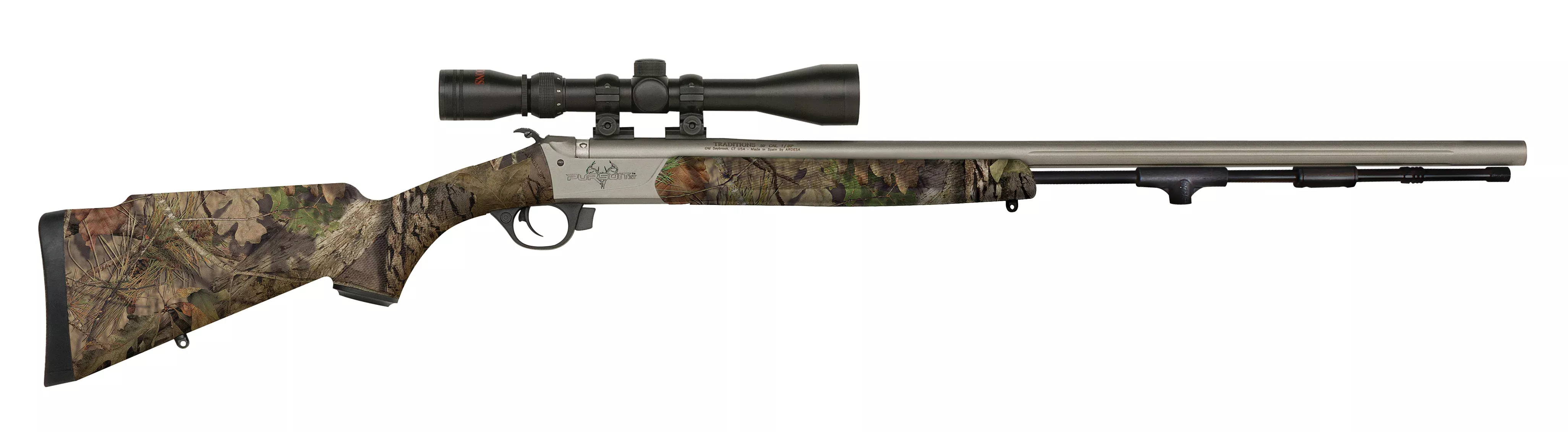 Traditions Pursuit XT .50 Cal Muzzleloader Package – MOBUC Camo